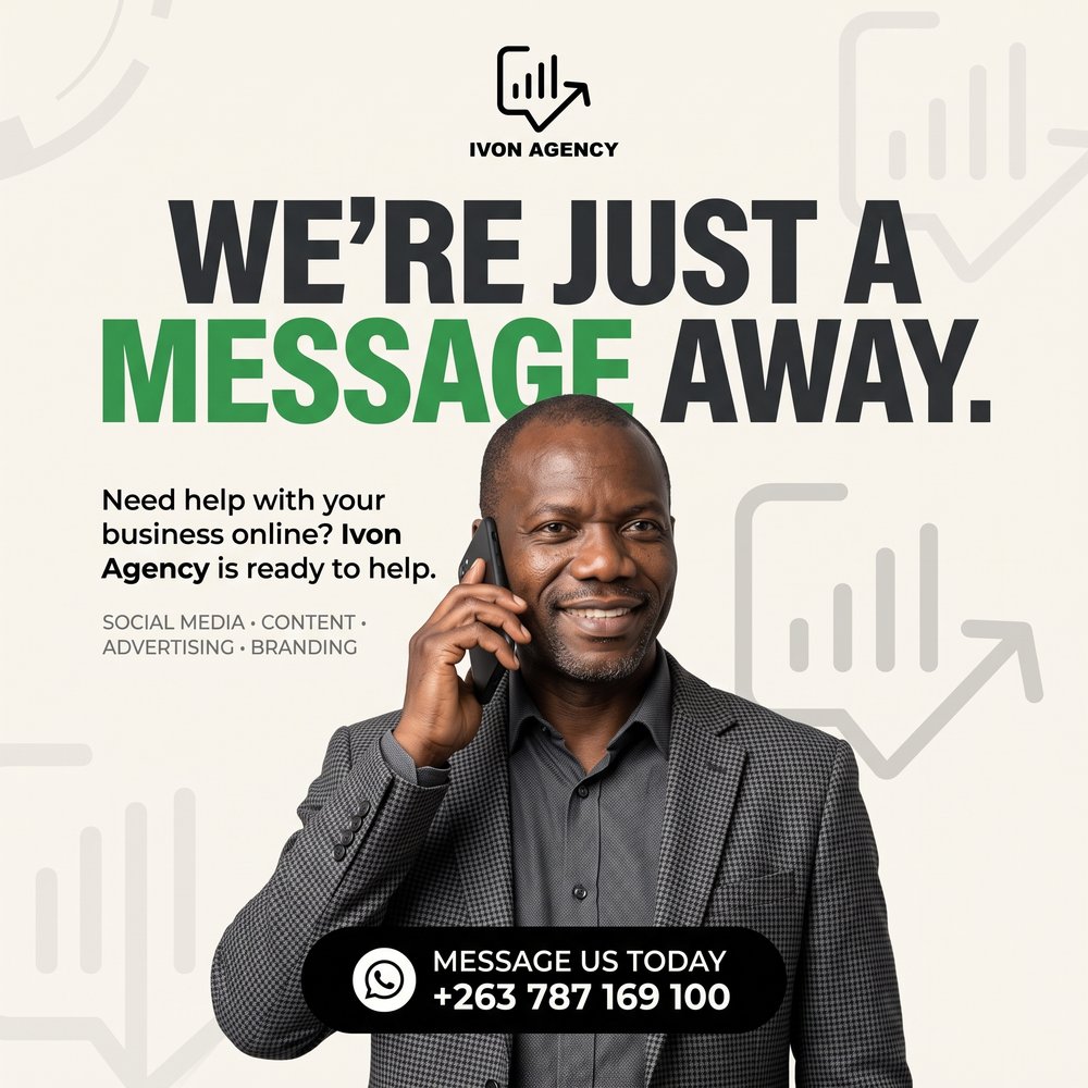 We're just a message away for social media, content, advertising and branding.