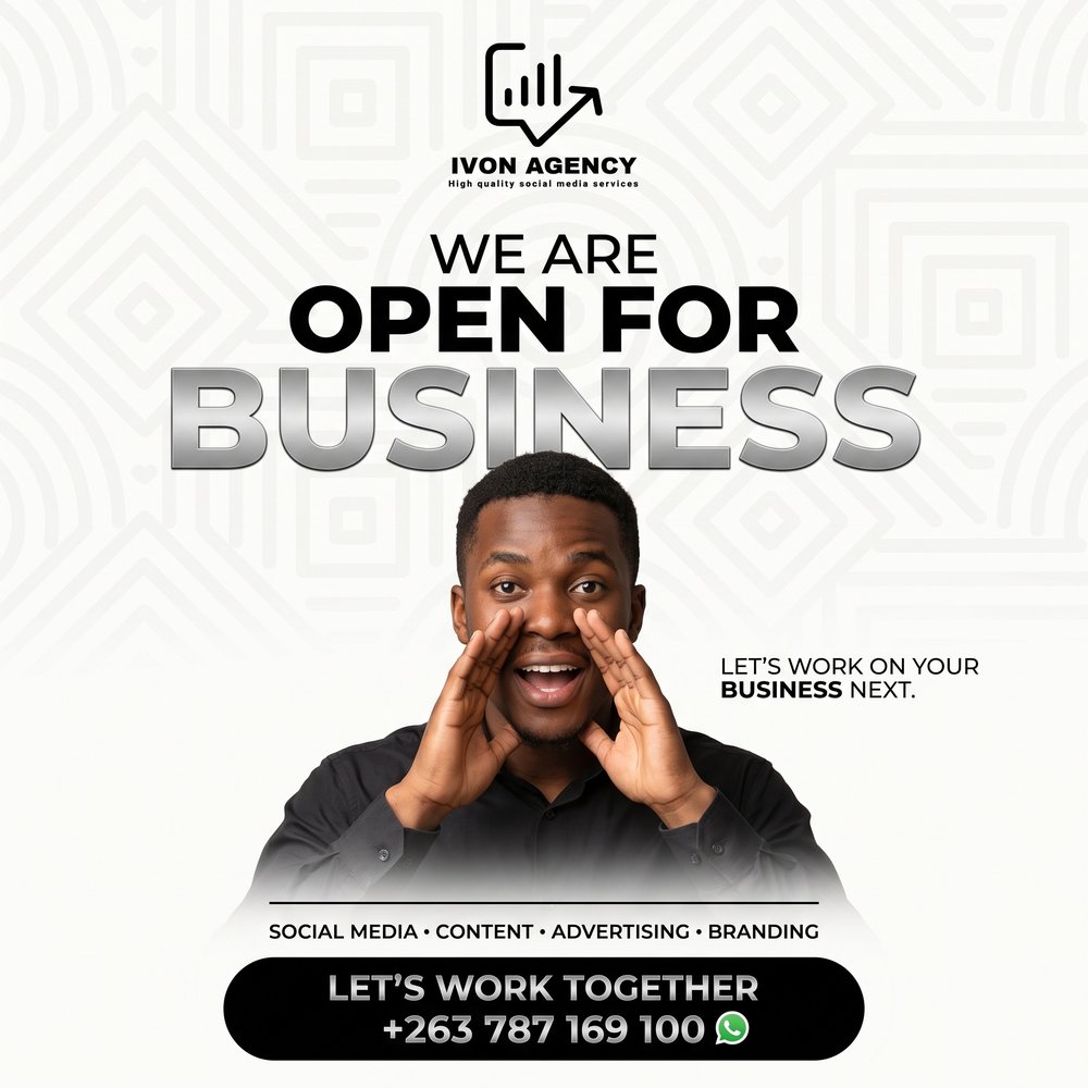 We're open for business — social media, content, advertising and branding.
