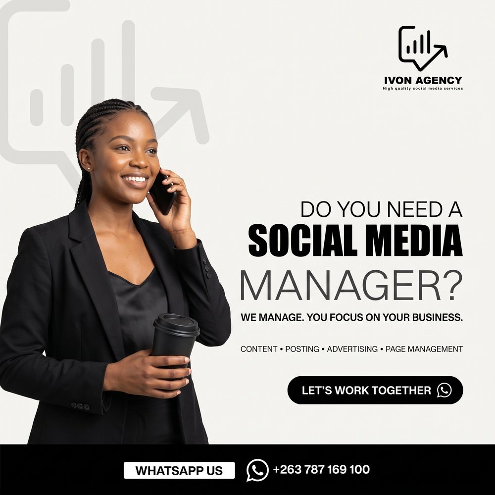 Social media management — content, posting, advertising and page management.