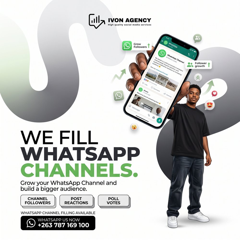 WhatsApp Channel growth — channel followers, post reactions and poll votes.
